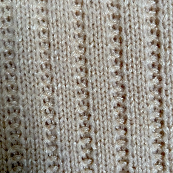 Camel colored cropped sweater - Picture 5 of 5